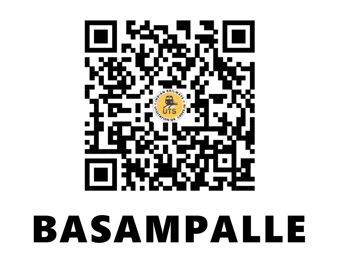 UTS QR Code for BASAMPALLE - BSPL (SW - ANDHRA PRADESH)
